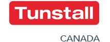 Tunstall logo - world leader in remote care and safety monitoring